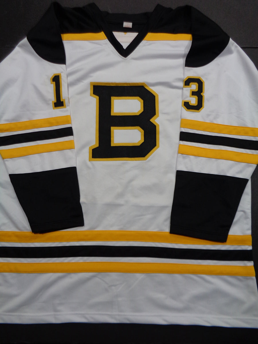 Charlie Coyle Signed Bruins Custom Style Jersey JSA