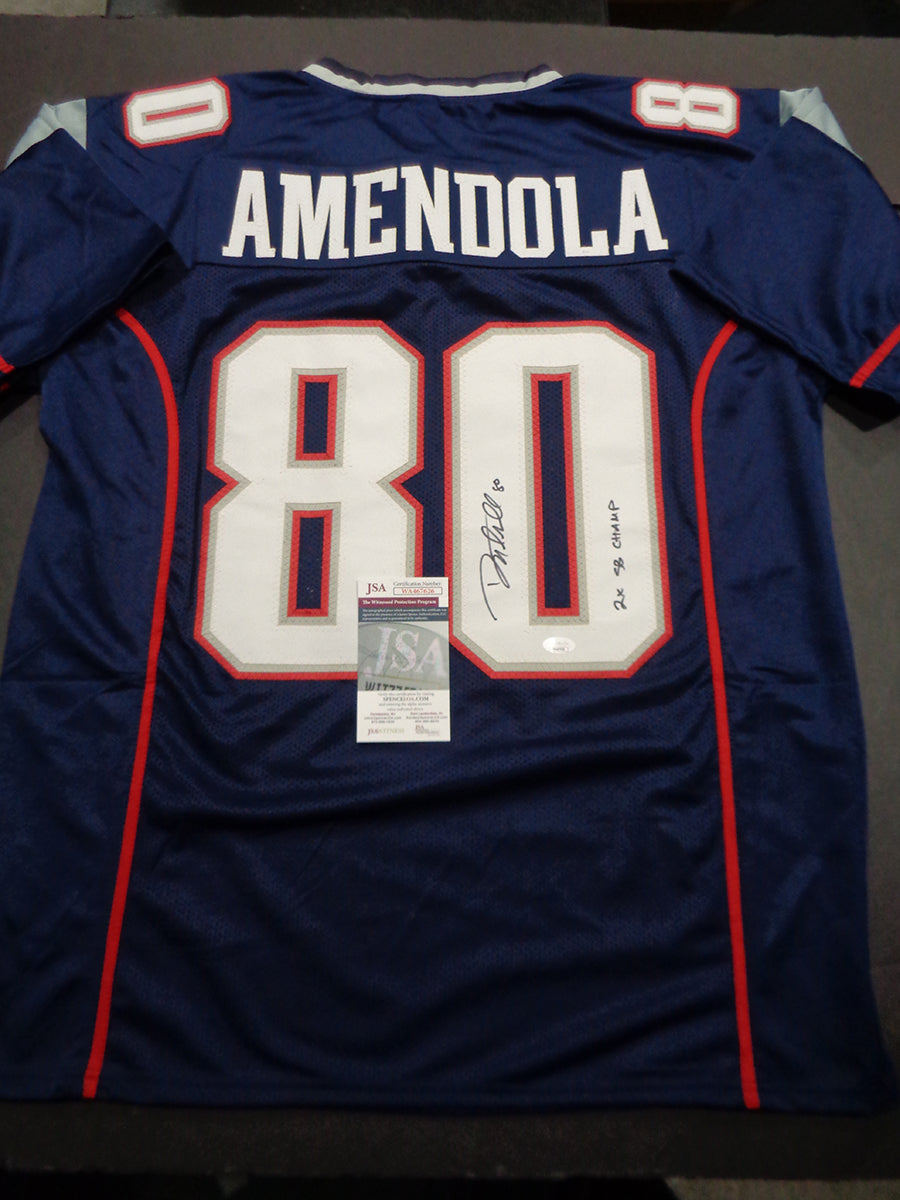 Danny Amendola Jersey New England Patriots Rush Navy Blue Limited Jersey