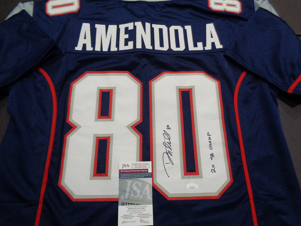 Men's Nike Danny Amendola Navy New England Patriots Super Bowl LII Bound  Game Jersey