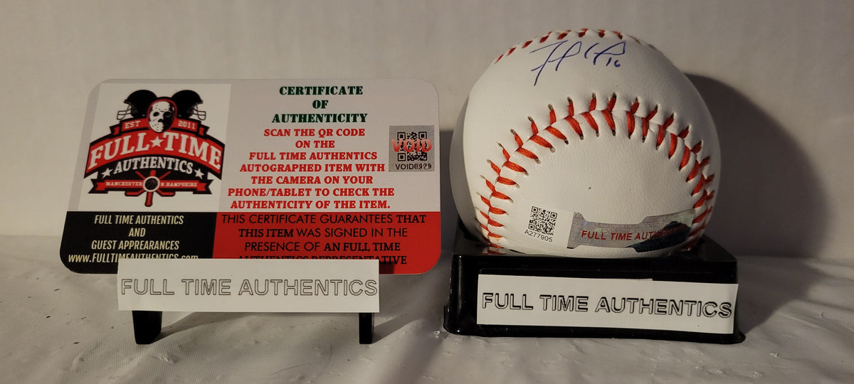 Boston Red Sox Autographed Baseball Memorabilia