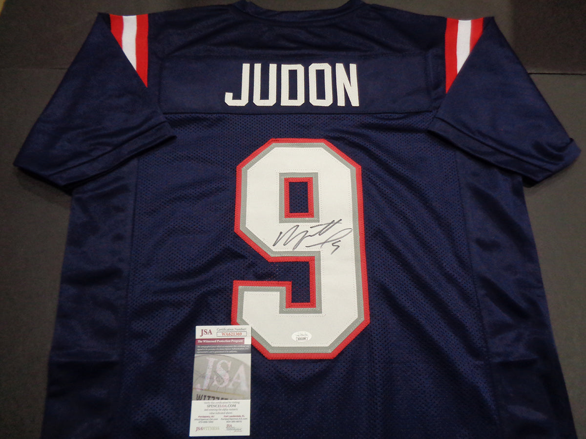 Matthew Judon Signed New England Patriots Jersey (Beckett) 4xPro Bowl –