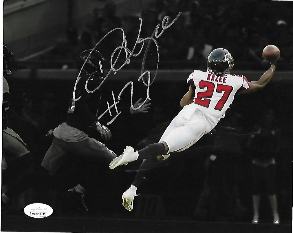 Damontae Kazee Atlanta Falcons Autographed 8x10 photo w/JSA W coa - v1