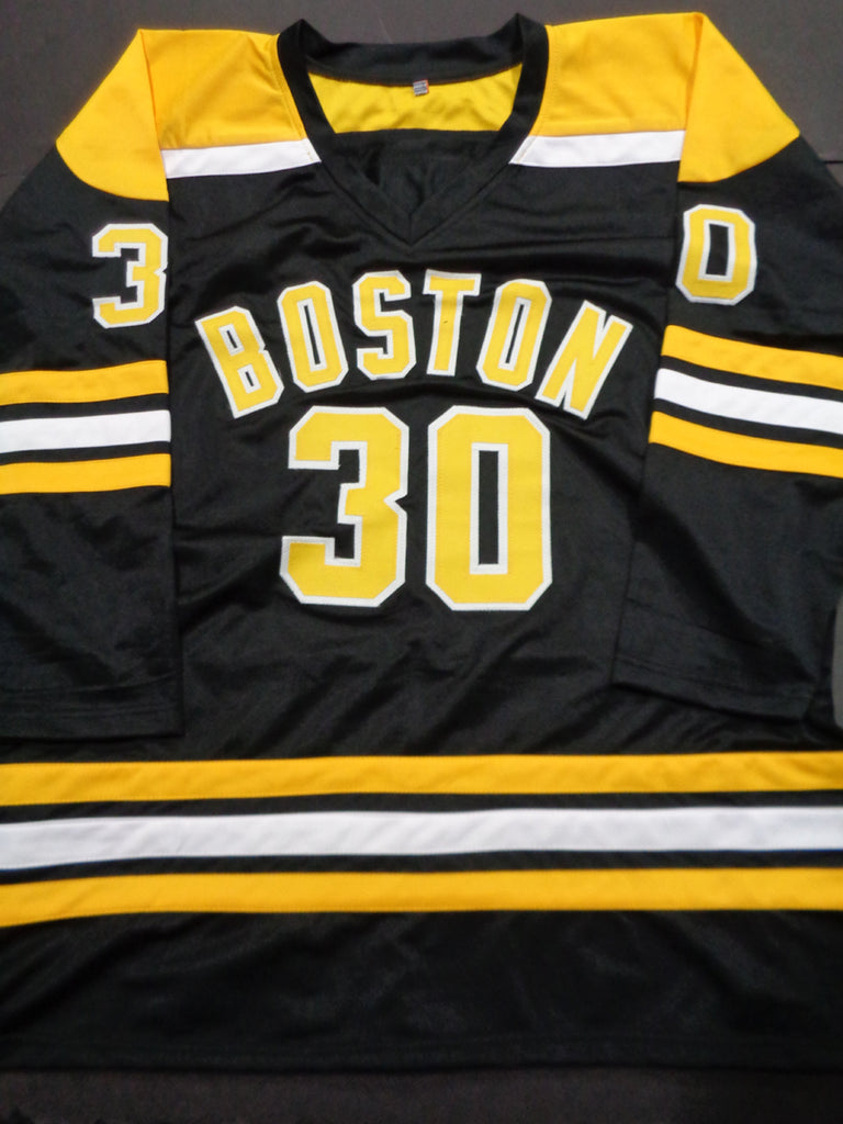 Boston Bruins Autographed Gerry Cheevers Jersey