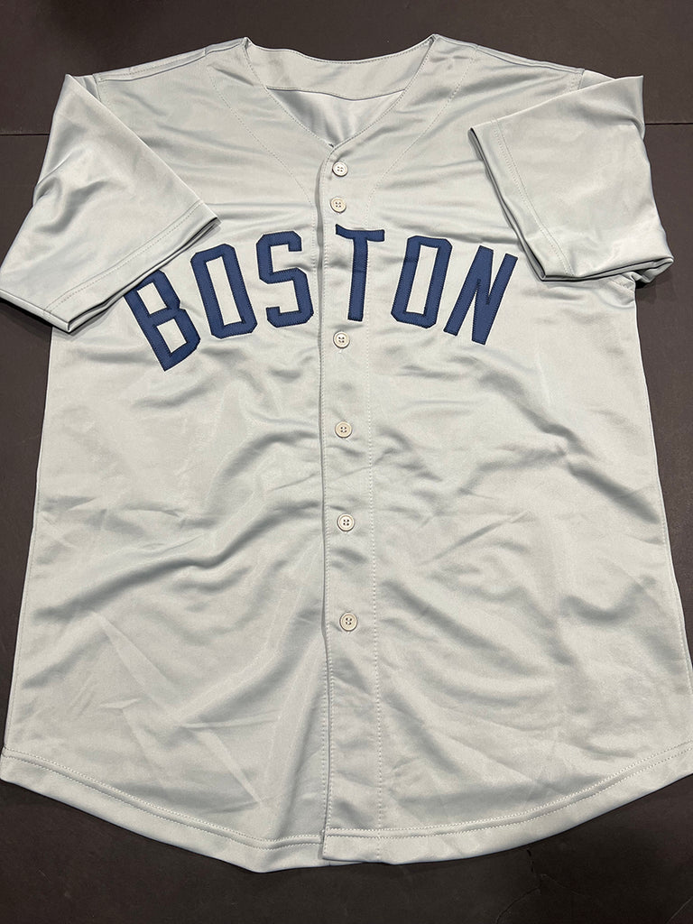  Majestic Athletic Boston Red Sox Full Button Custom